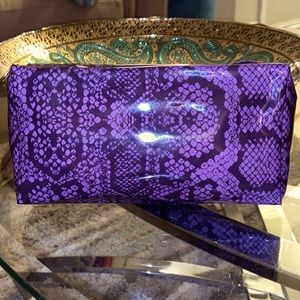 Estée Lauder Purple Make Up Bag
